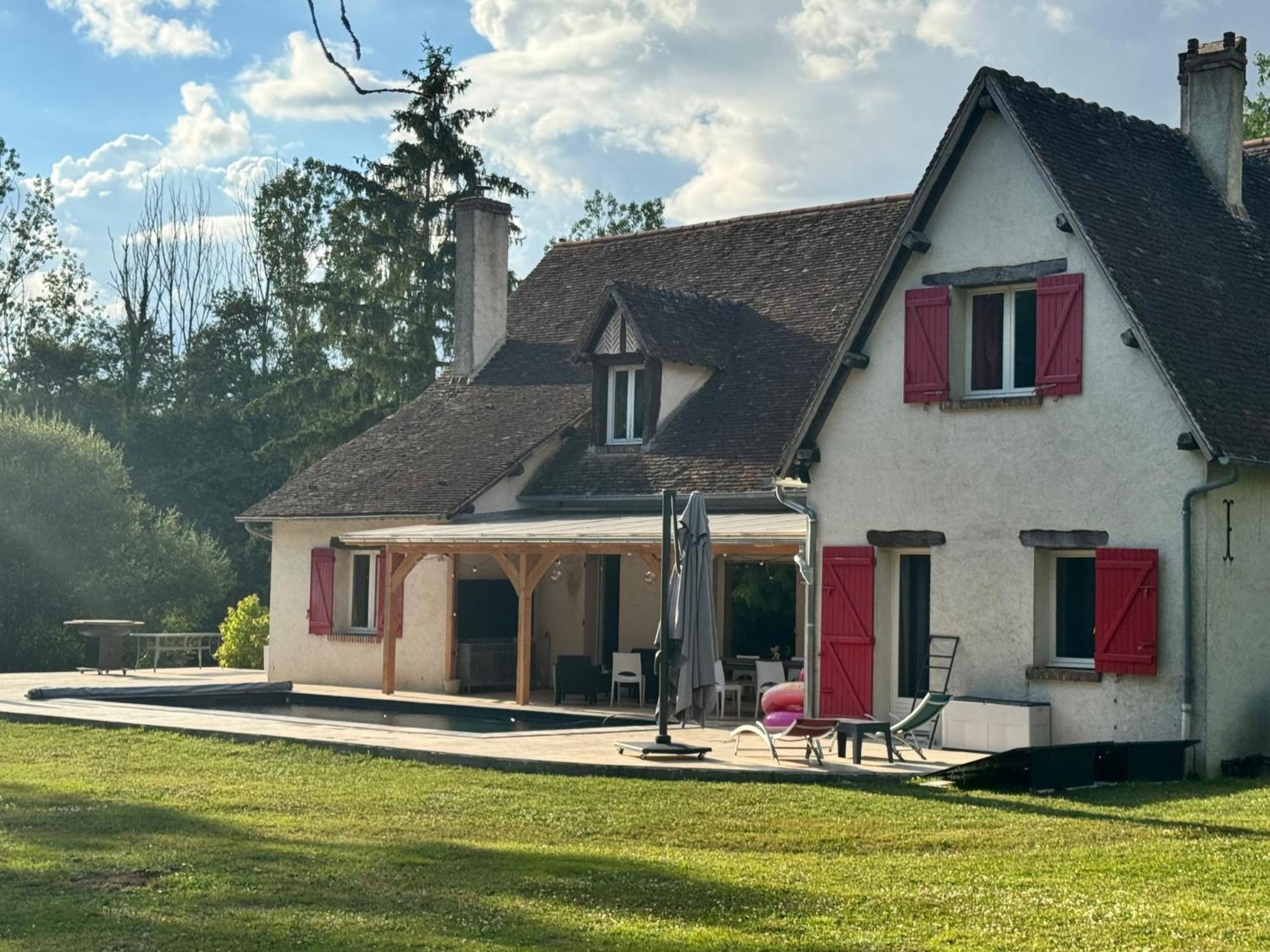 L'Etang Des 7 Hotell Le Controis-en-Sologne Exteriör bild
