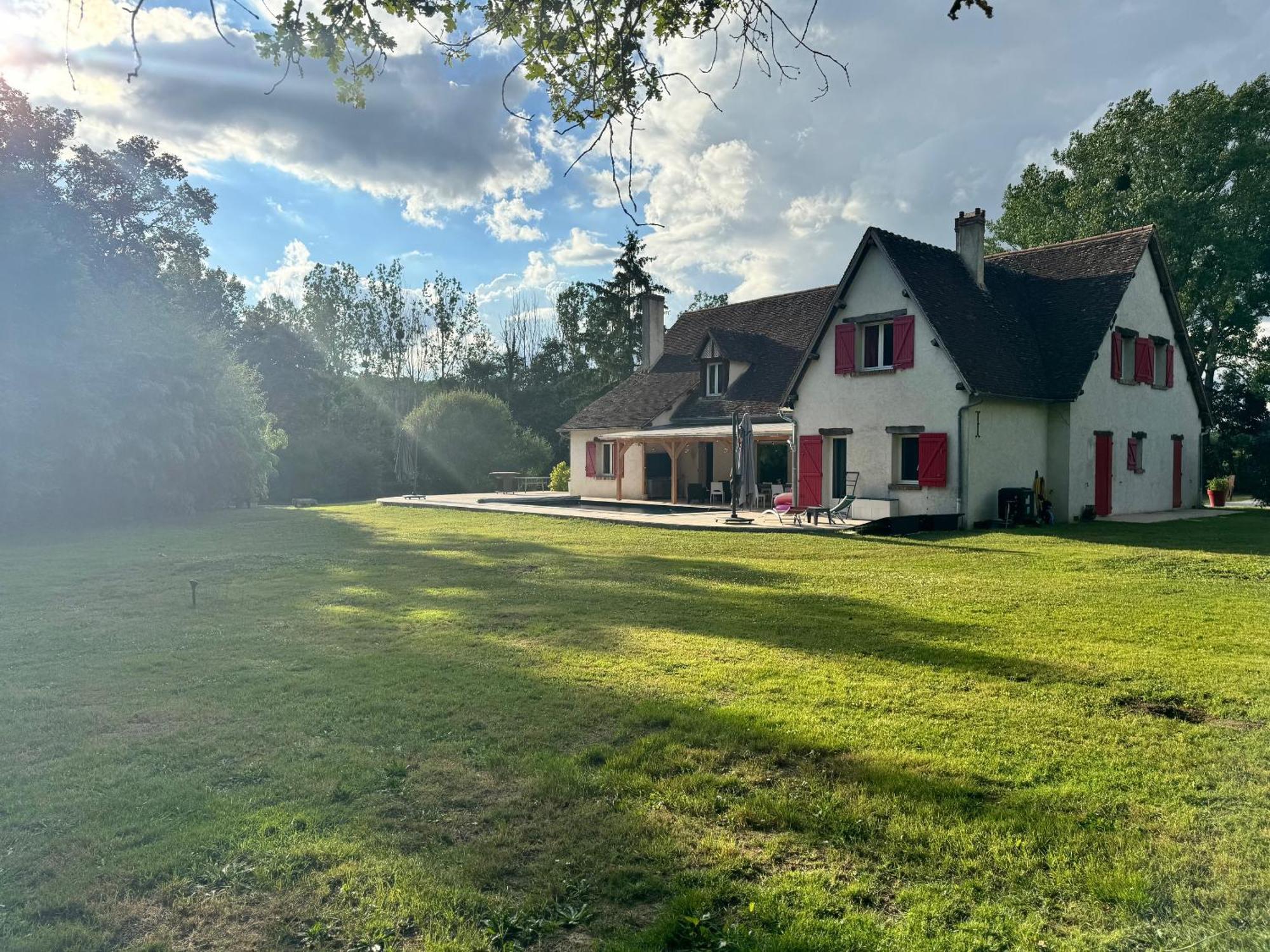 L'Etang Des 7 Hotell Le Controis-en-Sologne Exteriör bild