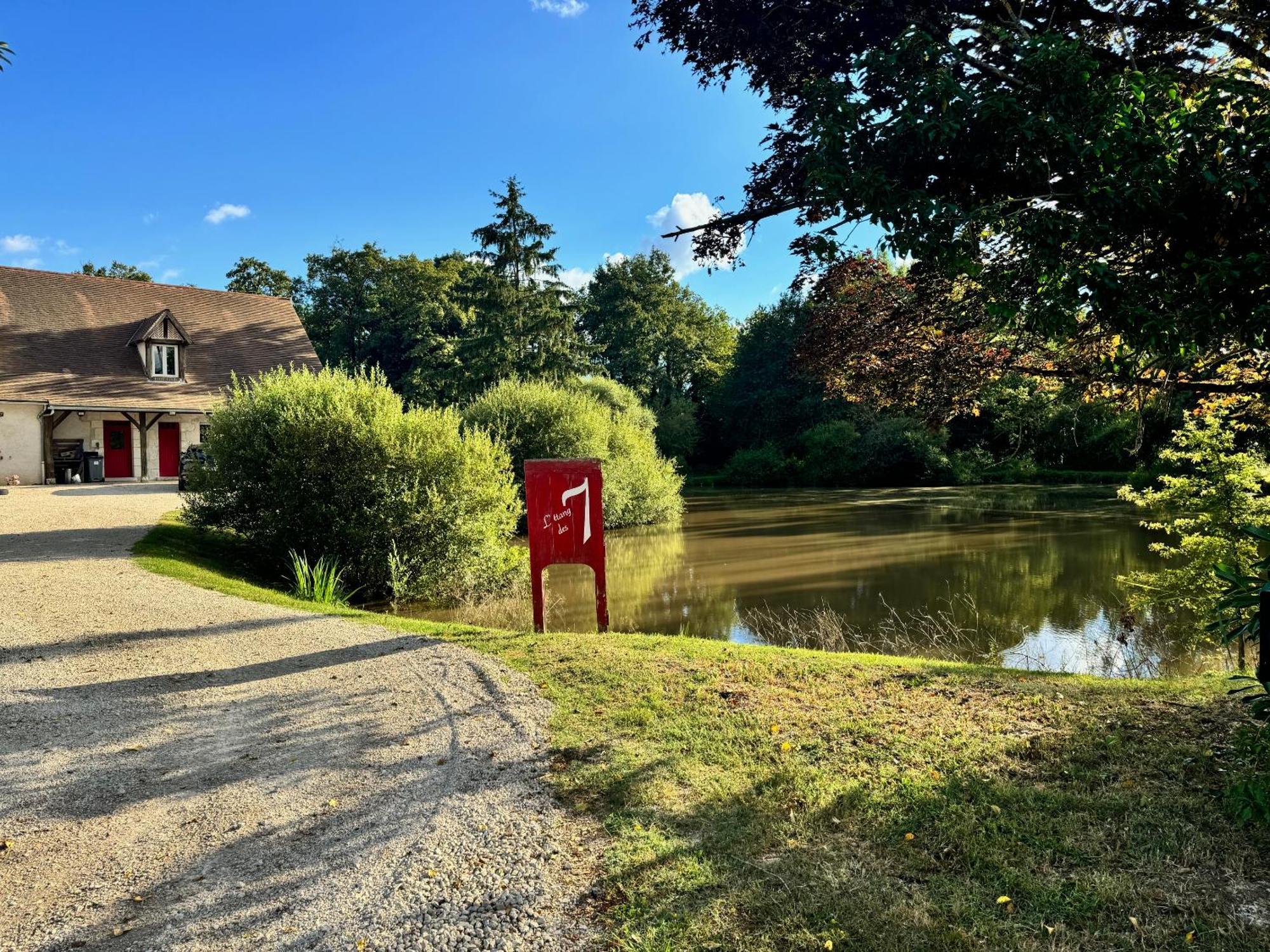 L'Etang Des 7 Hotell Le Controis-en-Sologne Exteriör bild